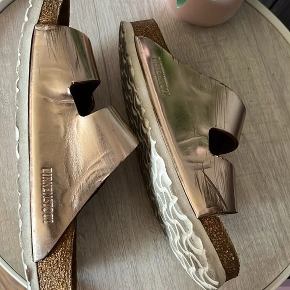 Birkenstock Arizona Sandal Metallic Copper - Picture 8 of 14